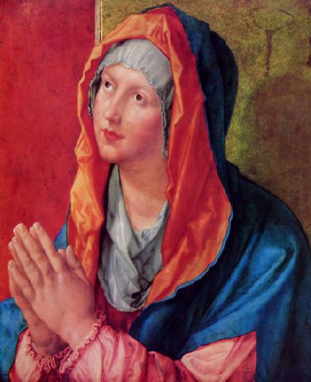 Albrecht Durer Betende Maria oil painting image